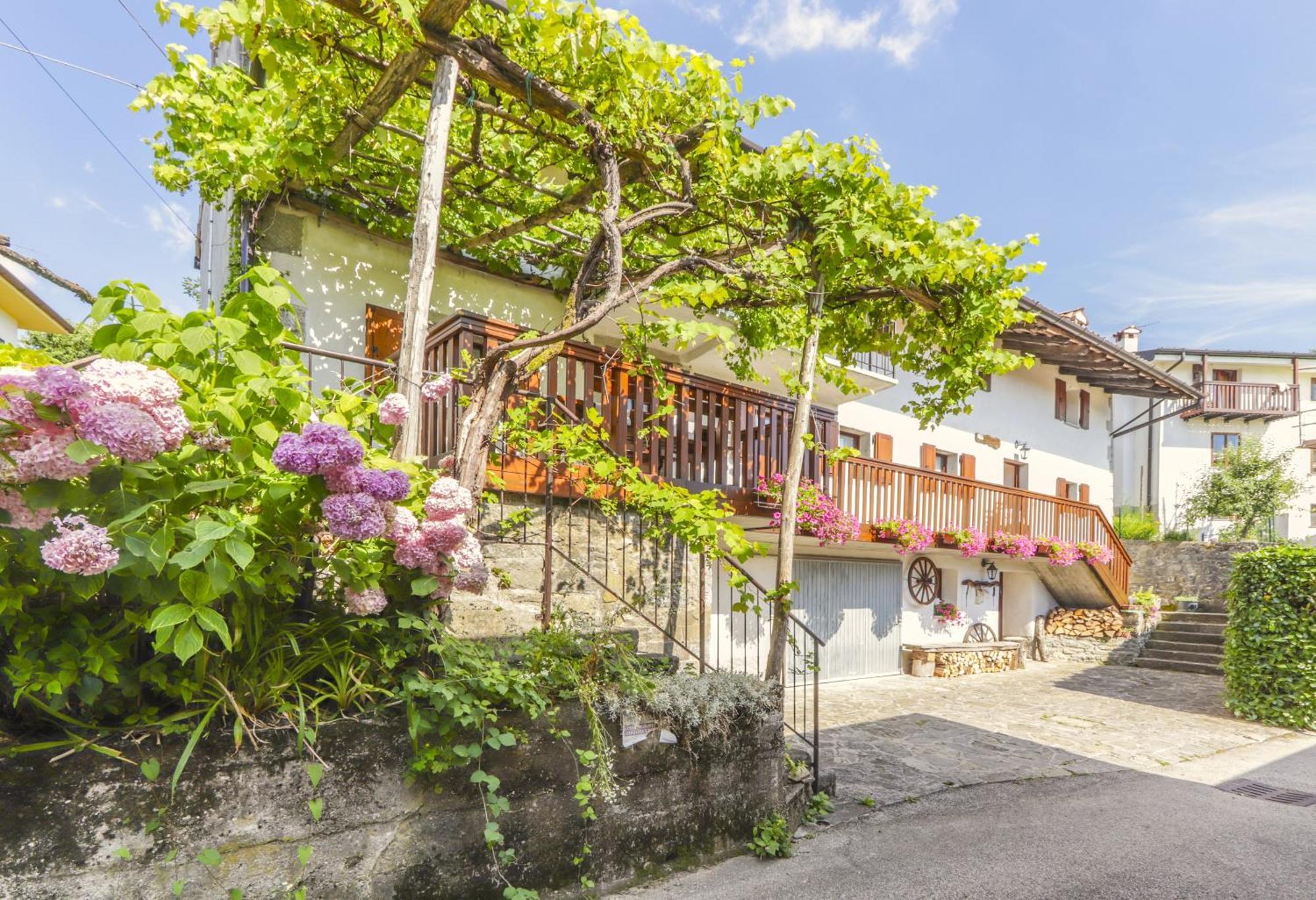 Casa Cebajova Poesia Villa Tribil di Sopra Exteriör bild